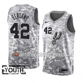 NBA San Antonio Spurs Trikot Davis Bertans 42 2018-19 Nike Grau Swingman - Kinder